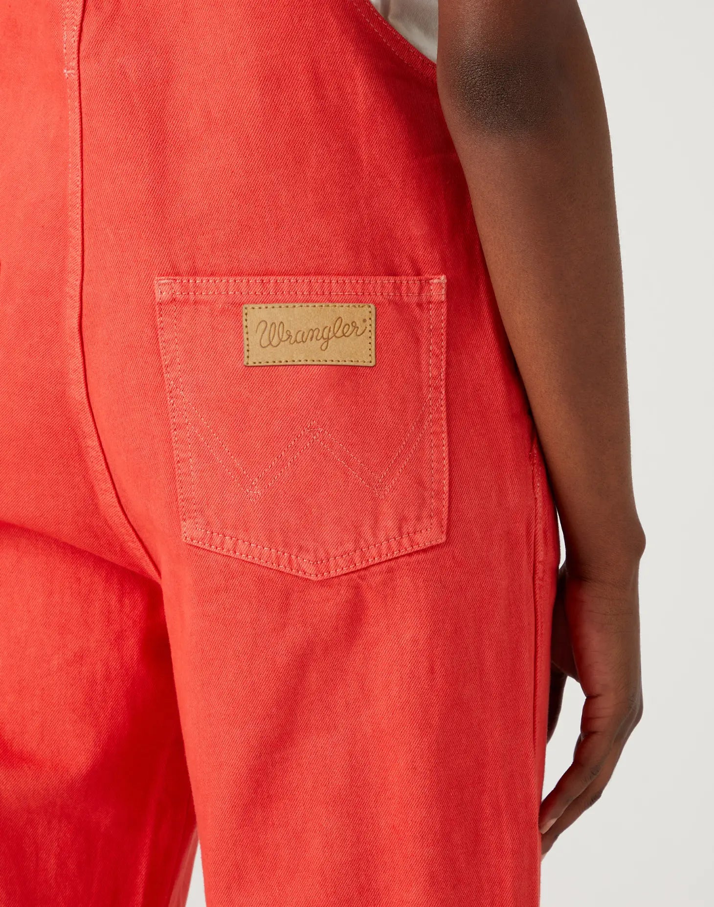 Wrangler Women's Red Casey Jones Flare Bib Jumpsuit | Wrangler In Lebanon