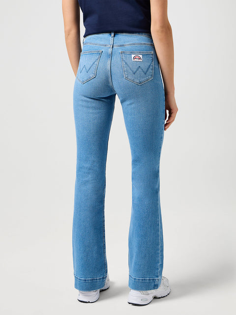Wrangler Women's Light Blue Trick Of The Ice Jeans | Wrangler In Lebanon