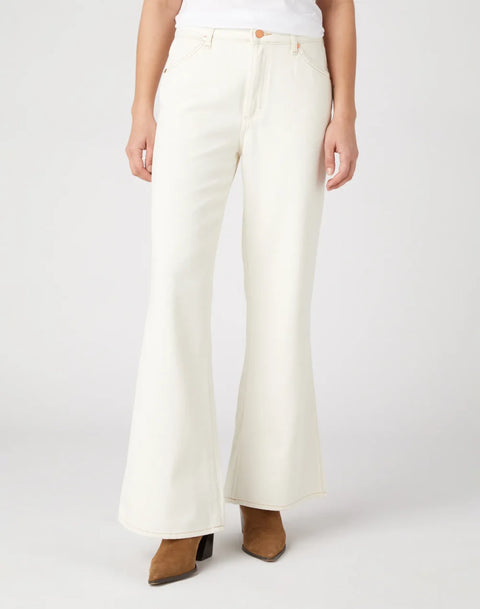 Wrangler Women's White Bootcut Jeans | Wrangler In Lebanon
