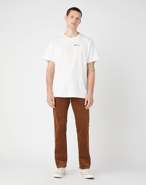Wrangler Men's Worn White Cotton T-Shirt | Wrangler In Lebanon
