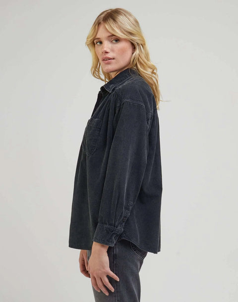 Lee Women's Black Charcoal Frontier Shirt |Lee In Lebanon