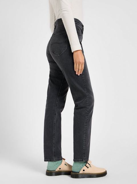 Lee X-Line Women's Washed Black Rider Jeans | Lee In Lebanon