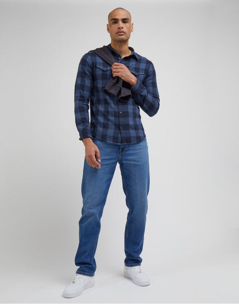 Lee Men's Deep Waters Clean Western Shirt |Lee In Lebanon