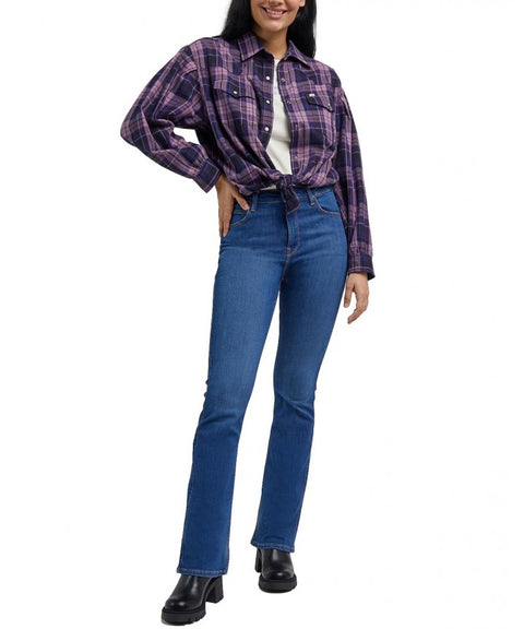 Lee Women's Blue Breese Flared Jeans |Lee In Lebanon
