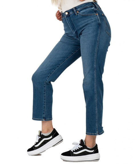 Wrangler Women's Survivor Wild West 603 High-Rise Straight Jeans |Wrangler In Lebanon