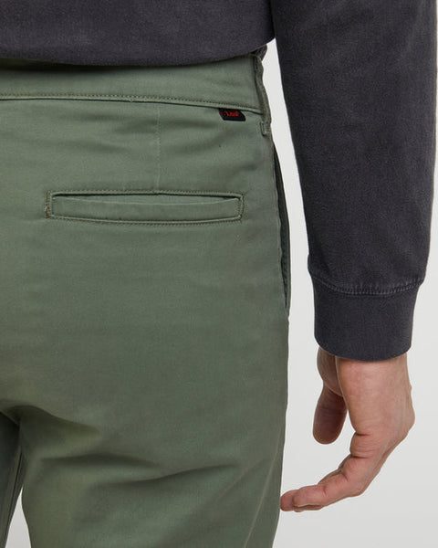 Lee Men's Khaki Green Slim Chino Pant |Lee In Lebanon