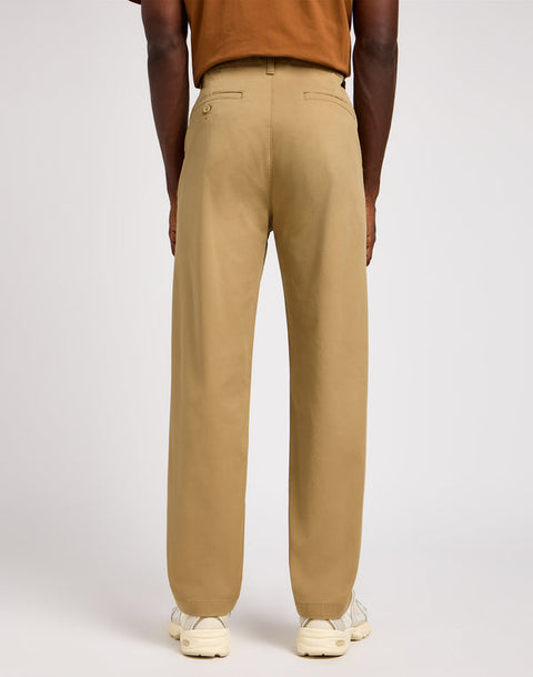 Leesures By Lee Men's Beige Relaxed Chino Pants | Lee In Lebanon