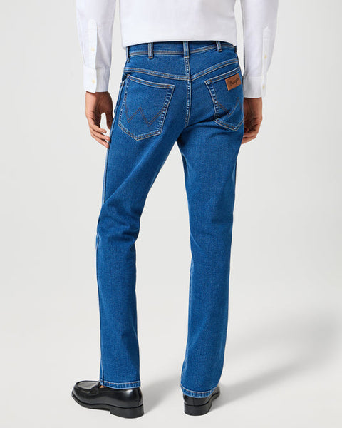 Wrangler Men's Dark Blue Heartbreaker Authentic Straight Texas Jeans | Wrangler In Lebanon