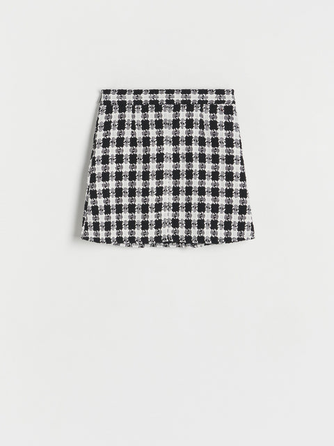 Reserved Girl's White & Black Pleated Skirt | Reserved In Lebanon