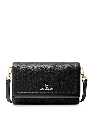 Michael Kors Jet Set Charm Small Leather Ph Black Gold| Michael Kors In Lebanon