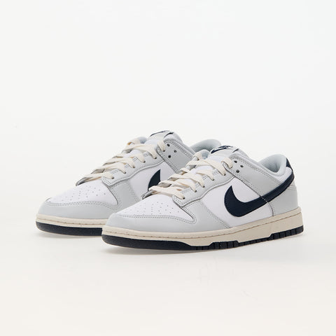 Nike Men's White & Light Grey & Navy Dunk Low 'photon Dust' Sneakers | Nike In Lebanon