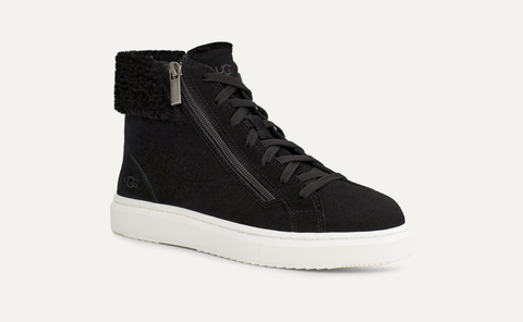 UGG  Women's Black Alameda Mid Zip Trainer Boot  |UGG in Lebanon