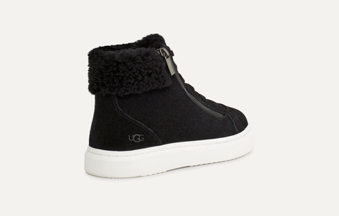 UGG  Women's Black Alameda Mid Zip Trainer Boot  |UGG in Lebanon