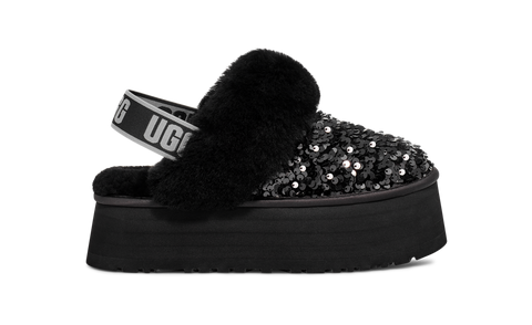 UGG Women's Black Slipper ACS170(shoes 62)