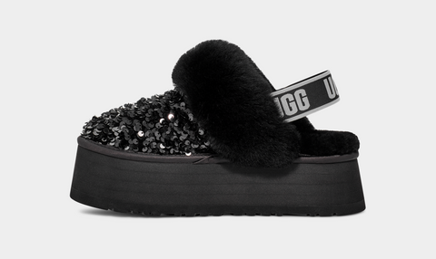 UGG Women's Black Slipper ACS170(shoes 62)