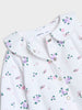 Sinsay Baby Girl's White Floral Blouse With Decorative Neckline | Sinsay In Lebanon