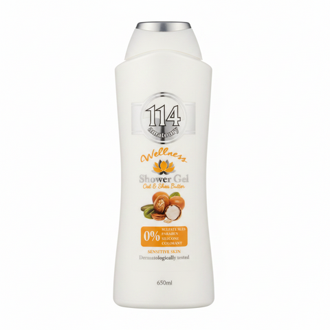 Amatoury Bd Shower Gel Sles Free Oat&Shea Butter 650ml |114 Amatoury In Lebanon