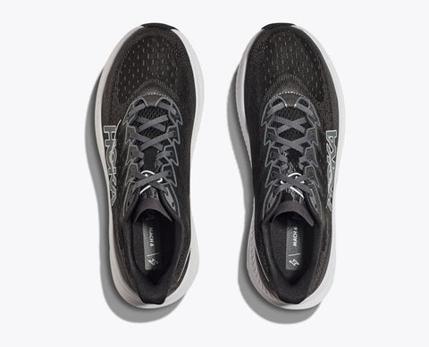 Hoka Men's Black & White Mach 6 Sneakers | Hoka In Lebanon