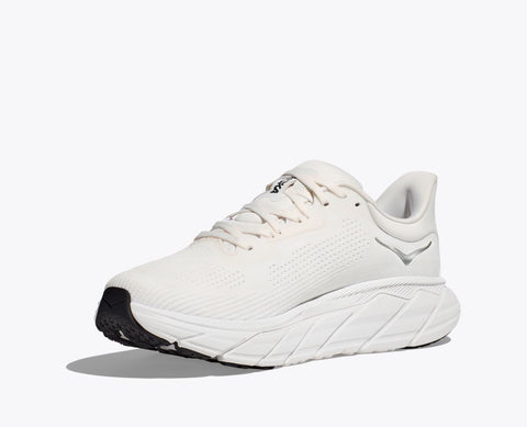 Hoka Men's White Arahi 7 Running Shoes | Hoka In Lebanon
