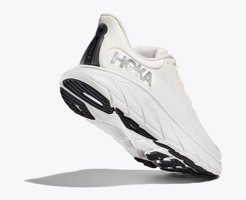 Hoka Men's White Arahi 7 Running Shoes | Hoka In Lebanon