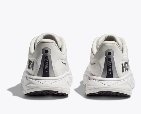 Hoka Men's White Arahi 7 Running Shoes | Hoka In Lebanon