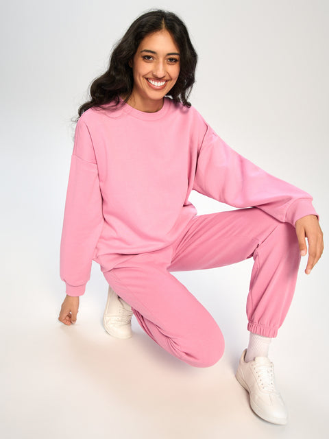 Sinsay Women's Pink Duffle Sweatpant|Sinsay In Lebanon