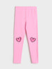 Sinsay Baby Girl's Pink Hearts Printed Legging | Sinsay In Lebanon