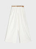 Sinsay Women’s White Wide-Leg Belted Trousers | Sinsay in Lebanon