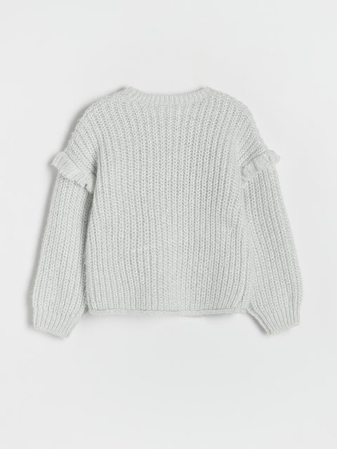 Reserved Girl's Light Grey Sweater | Reserved In Lebanon