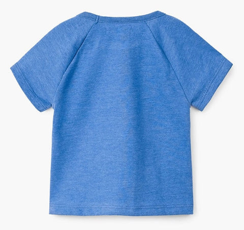 Mango Baby Boy's Blue Graphic T-Shirt |Mango In Lebanon