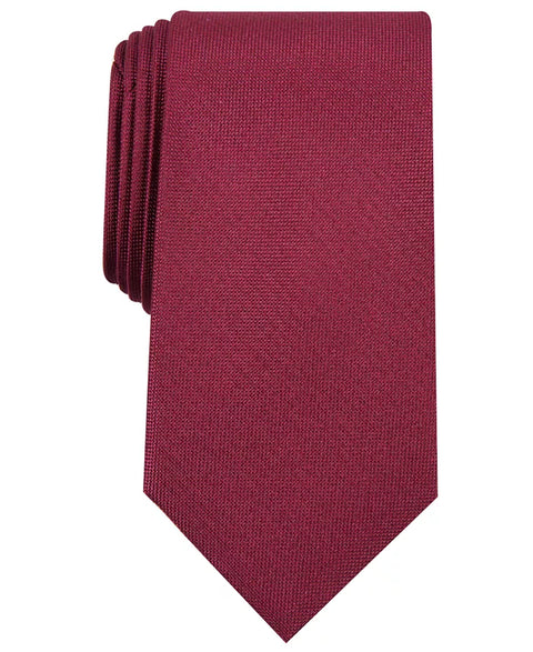 Club Room Men's Burgundy Solid Tie | Club Room In Lebanon