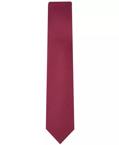 Club Room Men's Burgundy Solid Tie | Club Room In Lebanon
