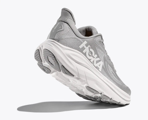 Hoka Men's Gray & White Clifton 10 Sneakers |Hoka In Lebanon