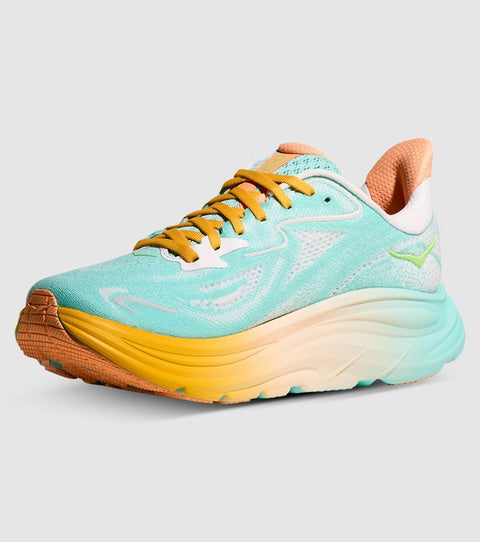 Hoka Unisex Blue Spark/White Clifton 10 Sneakers | Hoka In Lebanon