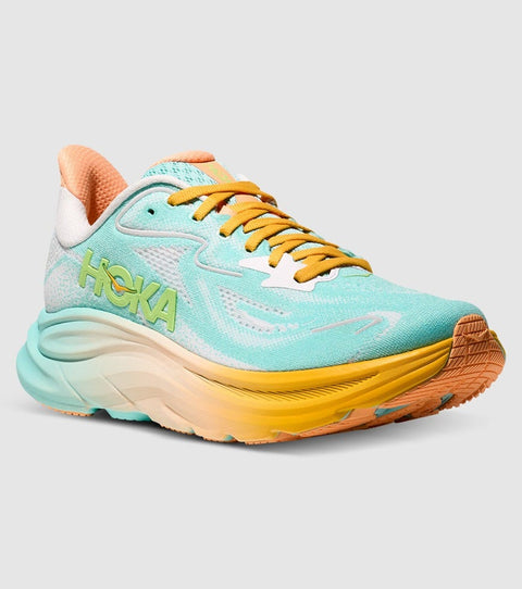Hoka Unisex Blue Spark/White Clifton 10 Sneakers | Hoka In Lebanon