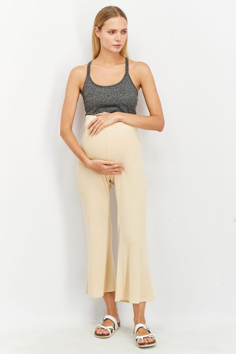 ASOS DESIGN  Women's Maternity Beige Trouser AMF763 shr