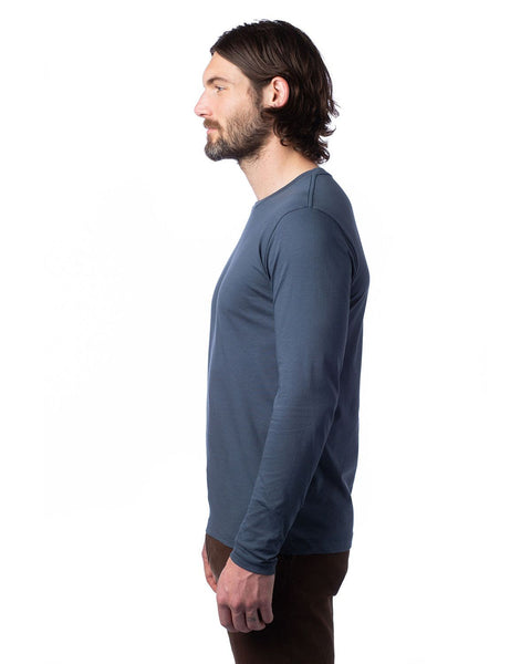 Alternative Men's Navy Long Sleeve Blouse | Alternative In Lebanon
