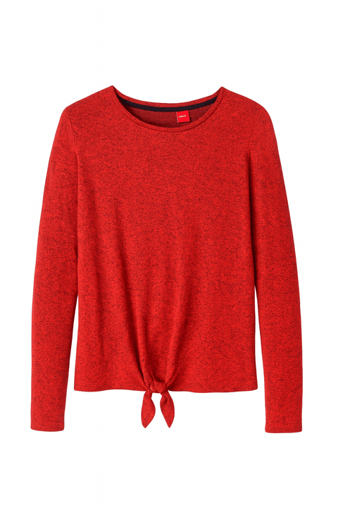 S.Oliver Girl's Red Long-Sleeve Blouse |S.Oliver in Lebanon