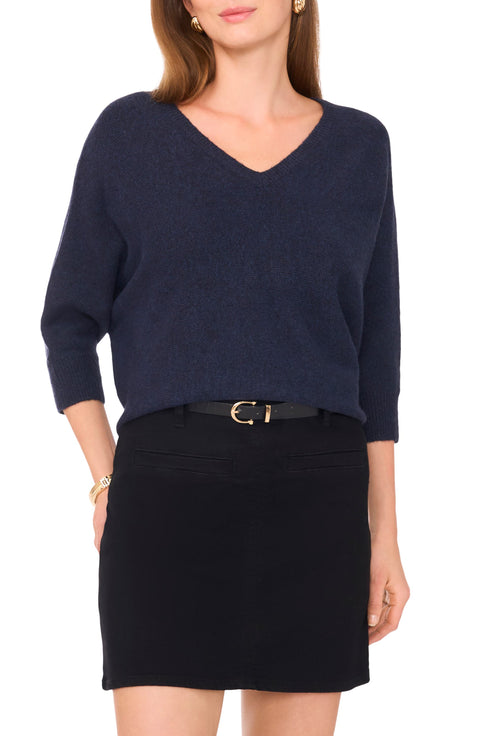 Vince Camuto Women's Navy Dolman Sleeve Sweater|Vince Camuto In Lebanon