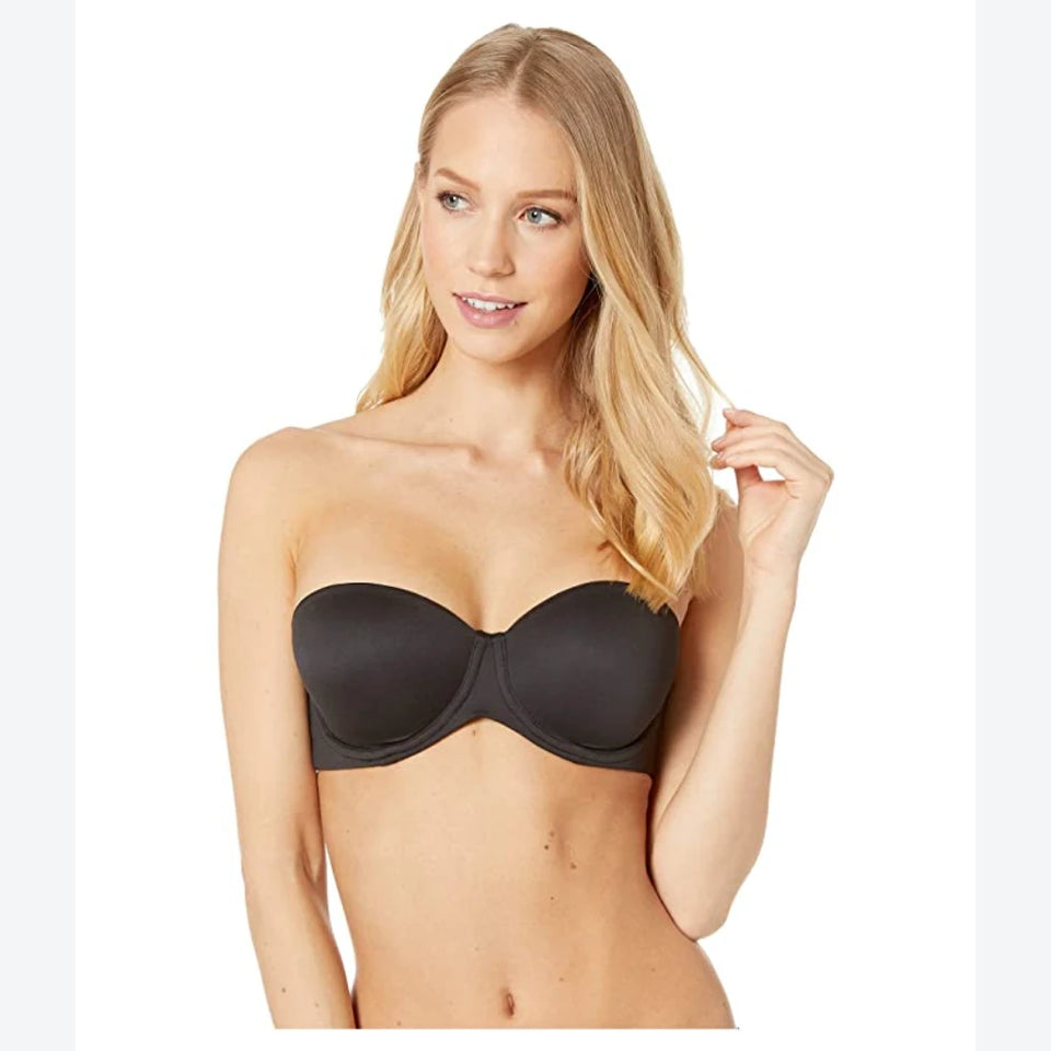 Maidenform Women's BlackConstant Lightly Lined Strapless Bra