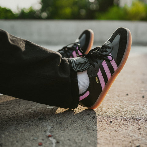 Adidas Men's Pink & Black SAMBA Messi Inter Miami Sneakers | Adidas In Lebanon