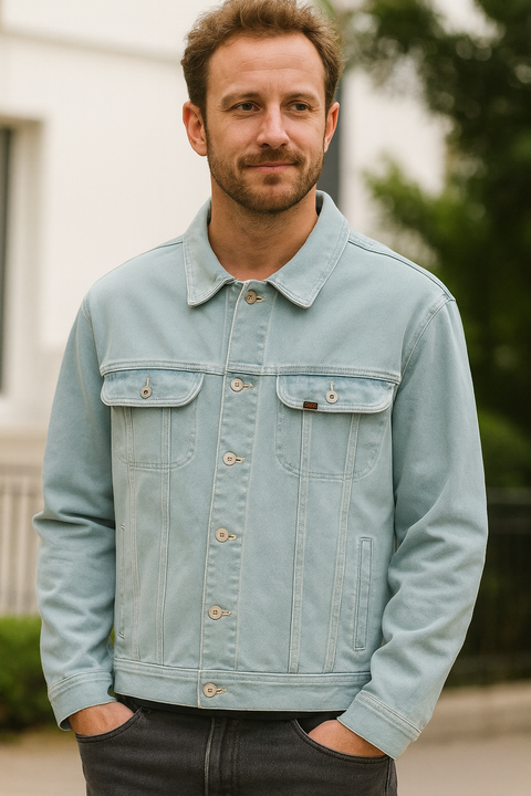 Lee Men's Denim Buttoned Jacket | Lee in Lebanon