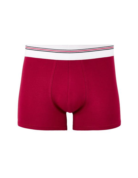Celio Men’s Plum Plain Stretch Cotton Boxer | Celio in Lebanon