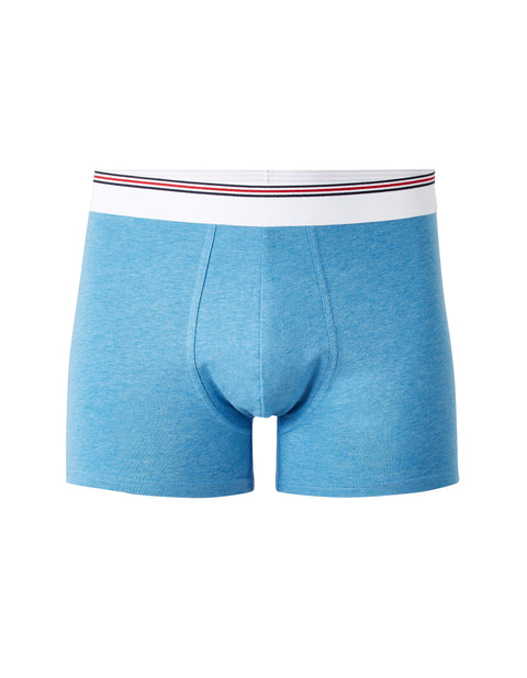 Celio Men's Blue Stretch Cotton Boxer | Celio In Lebanon