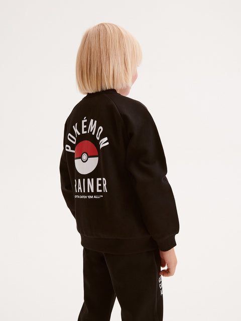 Reserved Boy's Black Pokémon Oversized Jacket | Reserved In Lebanon