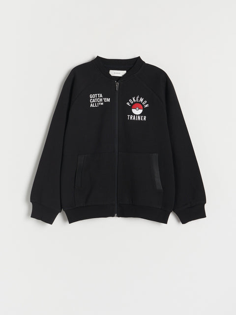 Reserved Boy's Black Pokémon Oversized Jacket | Reserved In Lebanon