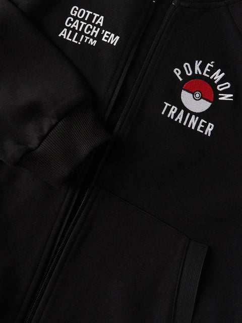 Reserved Boy's Black Pokémon Oversized Jacket | Reserved In Lebanon