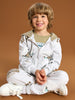 Sinsay Boy's Light Grey Printed Elastic Waist Sweatpants | Sinsay In Lebanon