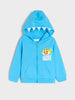 Sinsay Baby Boy's Blue Shark Zip Up Hoodie | Sinsay In Lebanon
