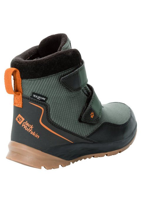 Jack Wolfskin Boy's Khaki Polar Bear Texapore Mid VC K Boots |Jack Wolfskin in Lebanon